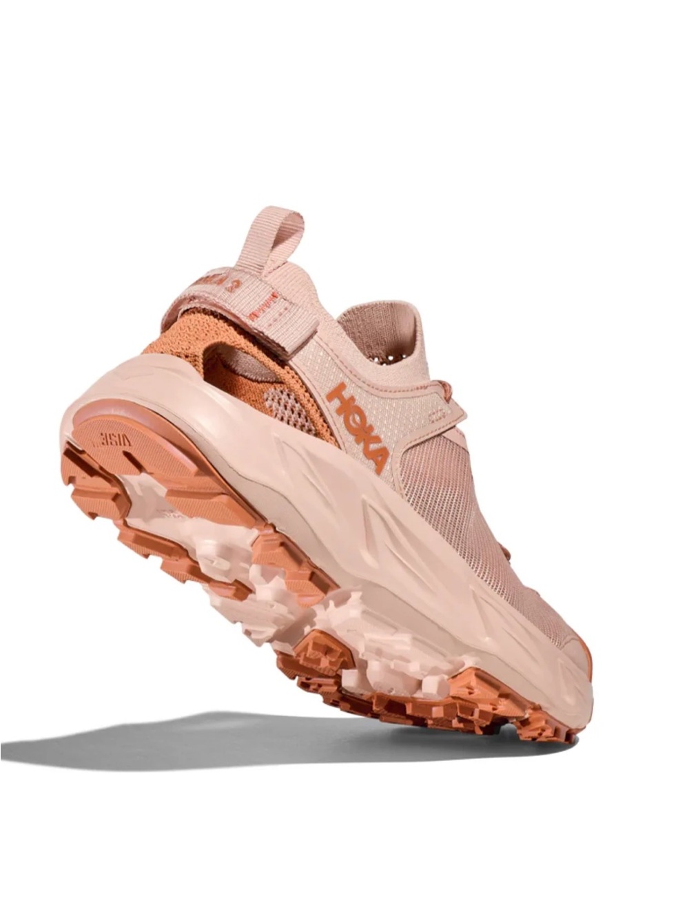 HOKA Hopara 2 Cream / Cedar CORDURA Neutral Adjustable Back 7B - Picture 3 of 9